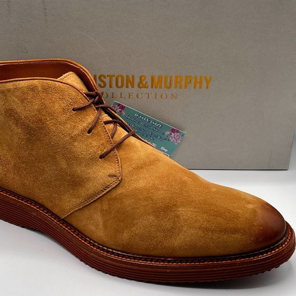 JOHNSTON & MURPHY COLLECTION JAMESON 'MADE IN ITALY' CHUKKA BOOT - Picture 2 of 11